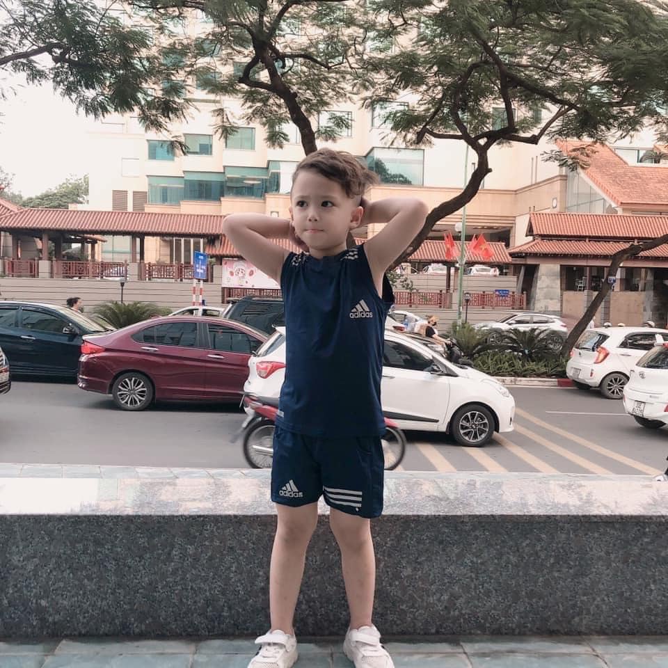 Bộ đồ bé trai combo 2 bộ Das thông hơi cho bé