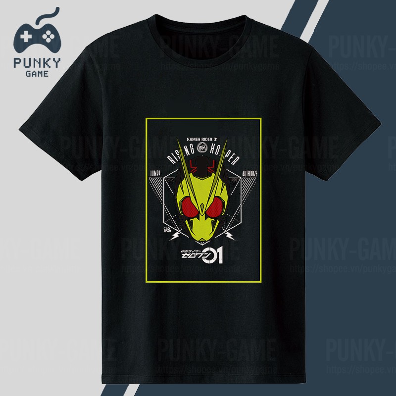 Áo thun Kamen Rider 01 Black T-Shirt ngắn tay