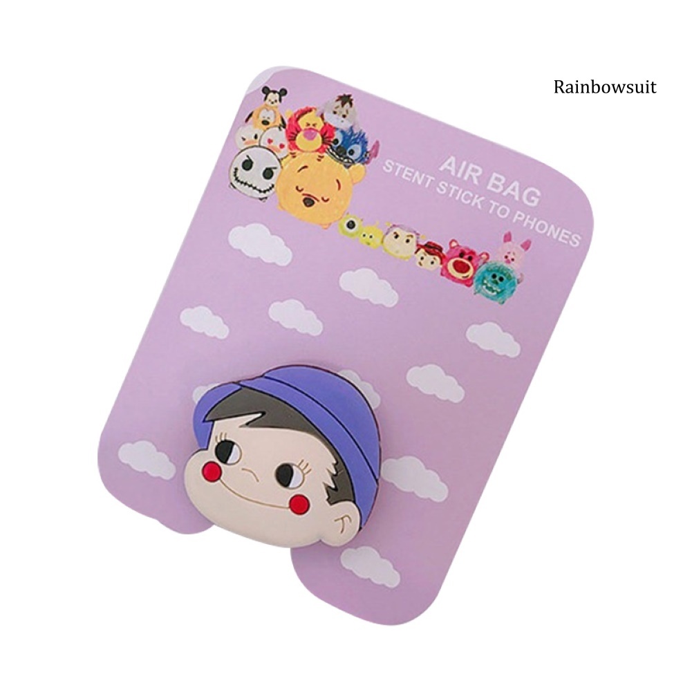 Giá Đỡ Điện Thoại Dạng Nhẫn Đeo Ngón Tay Họa Tiết Hoạt Hình Dễ Thương