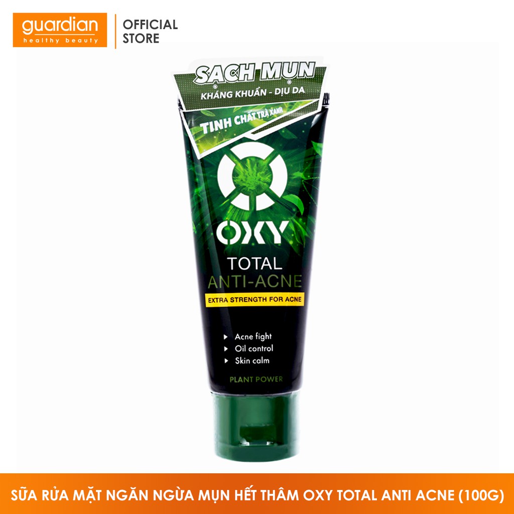 Kem rửa mặt ngăn ngừa mụn hết thâm Oxy Total Anti Acne (100g)