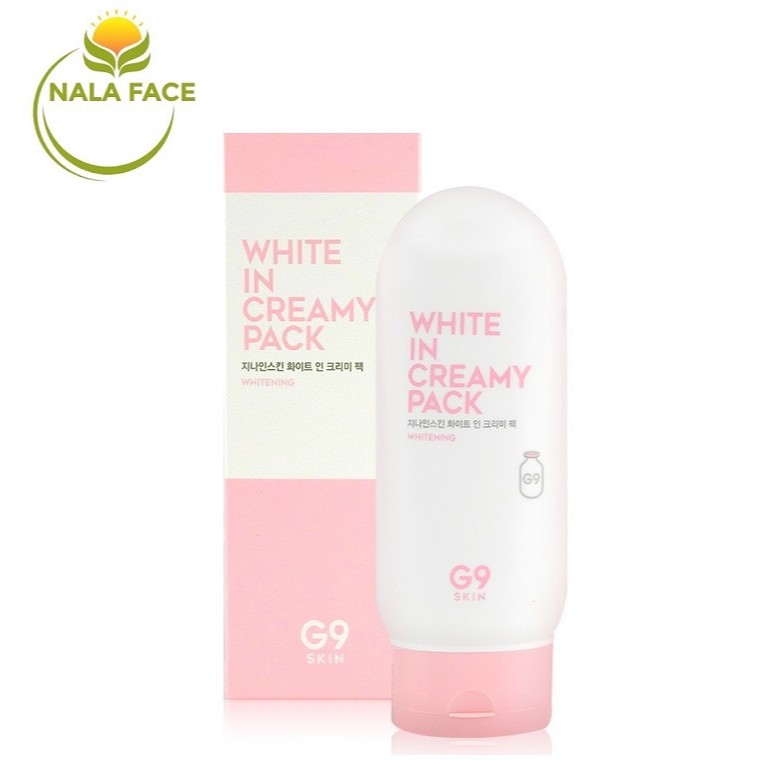 Kem Hỗ Trợ Ủ Trắng Toàn Thân G9 Skin White In Creamy Pack 200ml