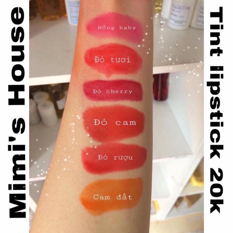 SON TINT BI LĂN HANDMADE MIMI'S HOUSE