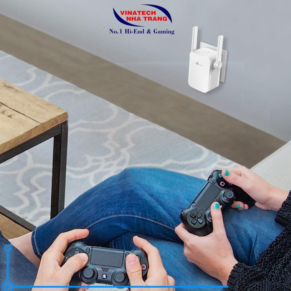 Bộ Mở Rộng Sóng Wifi TP-Link RE205 Băng Tần Kép Chuẩn AC 750Mbps-Hàng chính hãng,tốc độ cao.