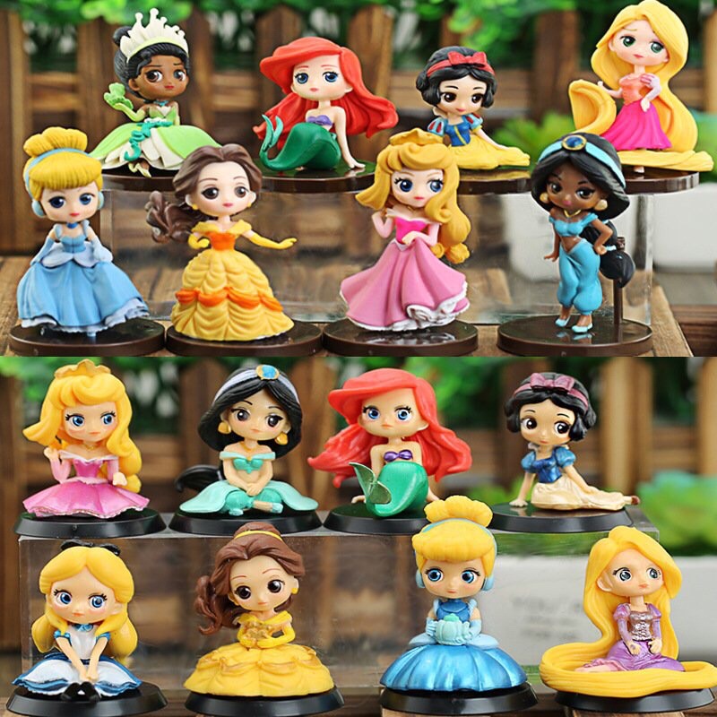 ( SIÊU RẺ ) Mô Hình Nhân Vật 8 Nàng Công Chúa Disney Xinh Đẹp - Ảnh Thật
