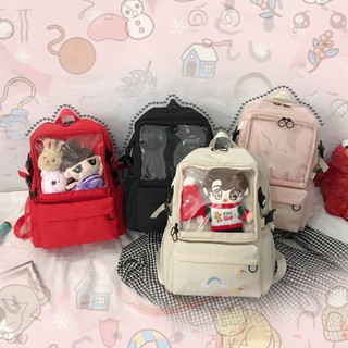Balo Trong Suốt Đựng Doll Xinh Style Hot Instagram [Không Bán Kèm Doll]