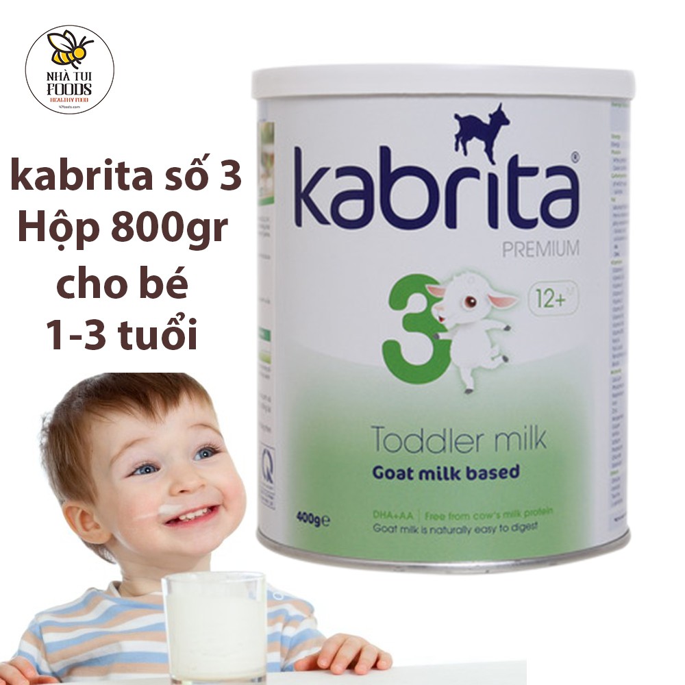 Sữa dê Kabrita gold số 1,2,3 cho em bé. Sữa nhập Nga 800g