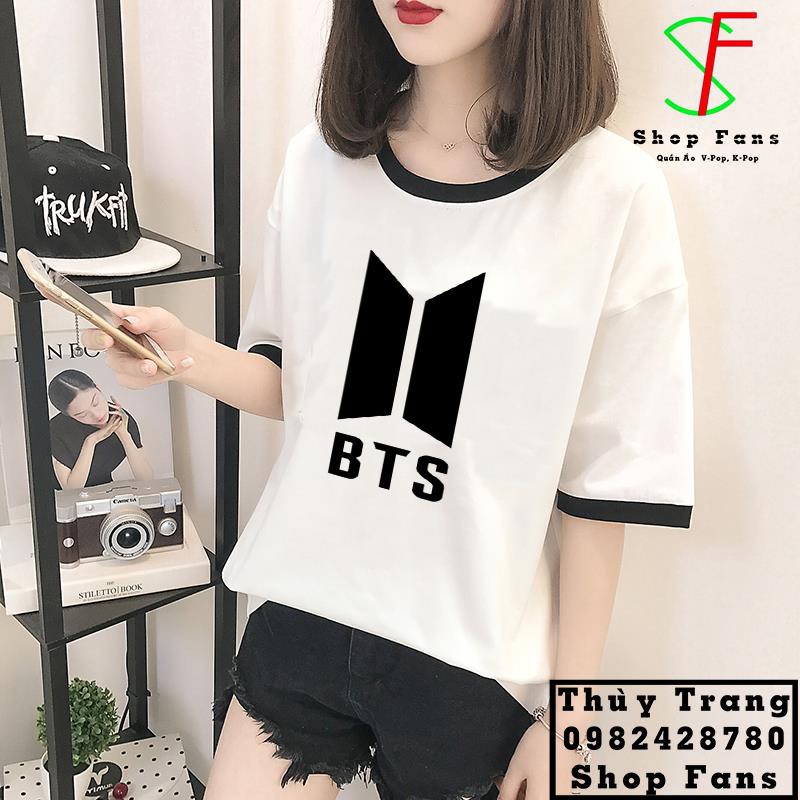 áo thun viền BTS