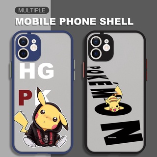 Ốp điện thoại hình Pikachu thích hợp cho IPHONE 11 13 12 PRO MAX 7 8 PLUS XS MAX X XR 6S 6 PLUS SE 2020