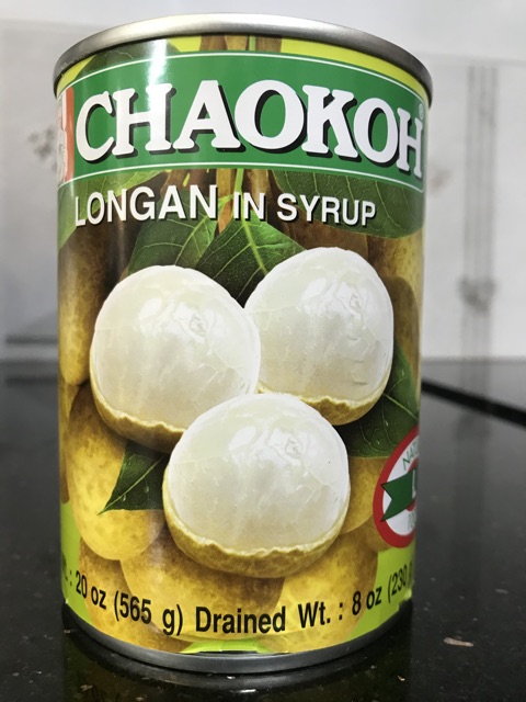 CHAOKOH TRÁI NHÃN ĐÓNG HỘP Longan in syrup 565g