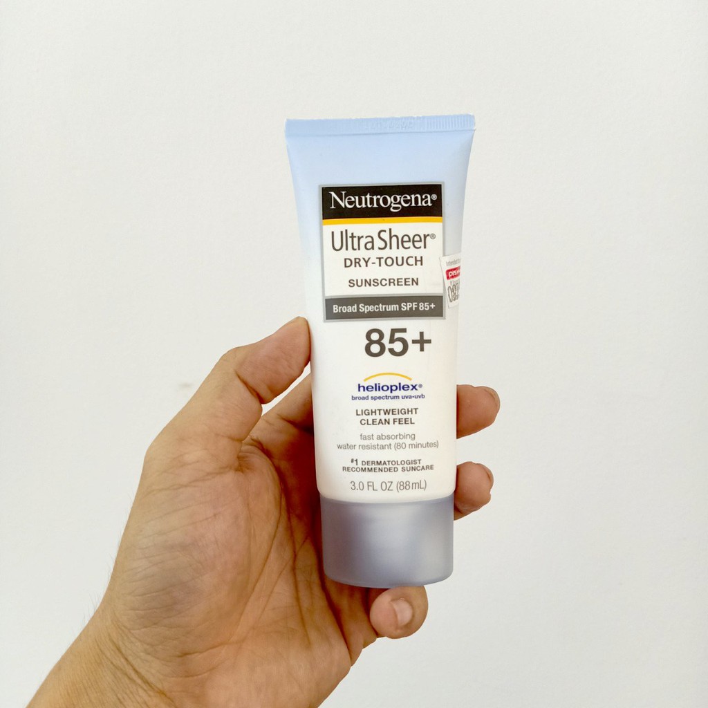 Kem Chống Nắng Neutrogena ultra sheer SPF 85+ và 100+ (88ml)