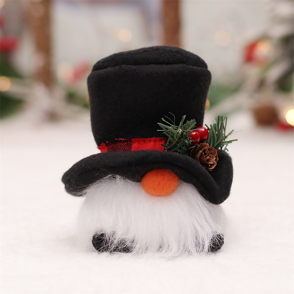 Đồ trang trí Giáng sinh Gnomes sang trọng có đèn LED phát sáng cho búp bê vô danh