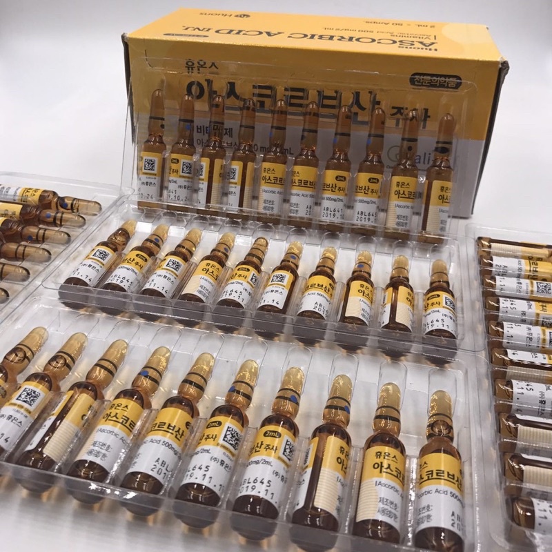 Vitamin C Hàn căng mịn đẹp, tách lẻ 1 ống