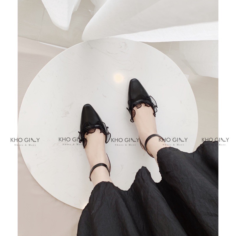 Giày Bupbe viền bèo