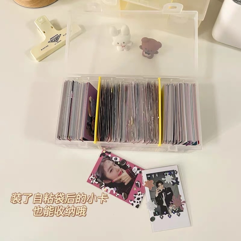 Hộp đựng Card/Toploader/Card design/ Sticker ,… Seller gói quà hoặc đựng đồ dụng học tập