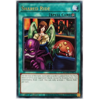 [Thẻ Yugioh] Shared Ride |EN| Gold-Letter Rare