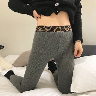 QUẦN LEGGING LEN TĂM CẠP BÁO❤FRS50K❤
