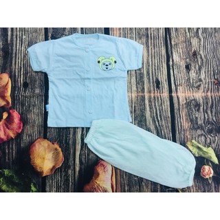 {Thanh lý nghỉ bán}Bộ sơ sinh màu ngắn tay