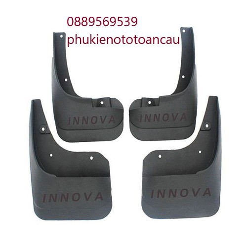 Bộ 4 Chắn Bùn Innova 2009 - 2011, Chắn Bùn Innova 2012-2015  Chắn Bùn Innova 2016-2021