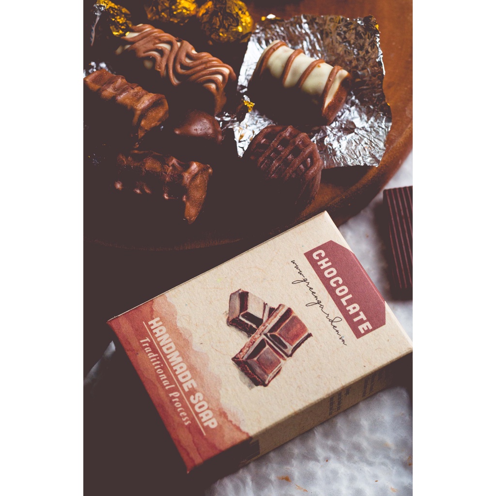 Xà phòng handmade Chocolate Green Garden