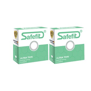 Combo 2 hộp bao cao su safefit ultra thin
