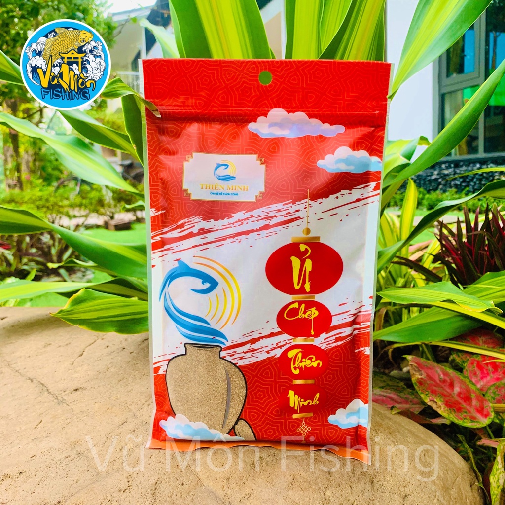 Mồi Câu Cá Ủ CHÉP THIÊN MINH 250g Siêu Hot 2021 | 100% Nguyên liệu Việt - Vũ Môn Fishing