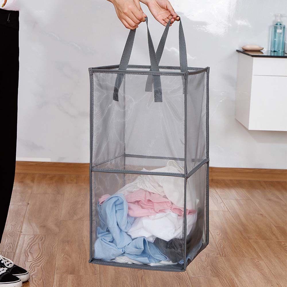 Giỏ Lưới Đựng Đồ Giặt Có Thể Gập Lại Nhiều Màu Sắc Tiện Dụng