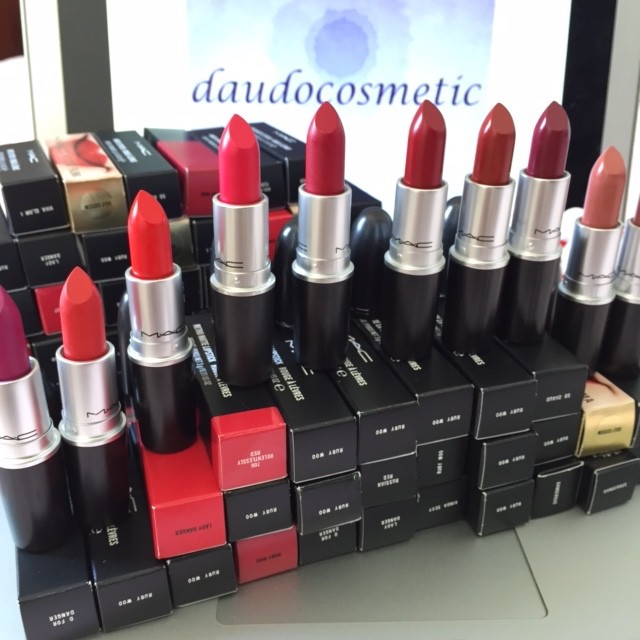 Son MAC chính hãng màu Ruby Woo, Dangerous, D For Danger