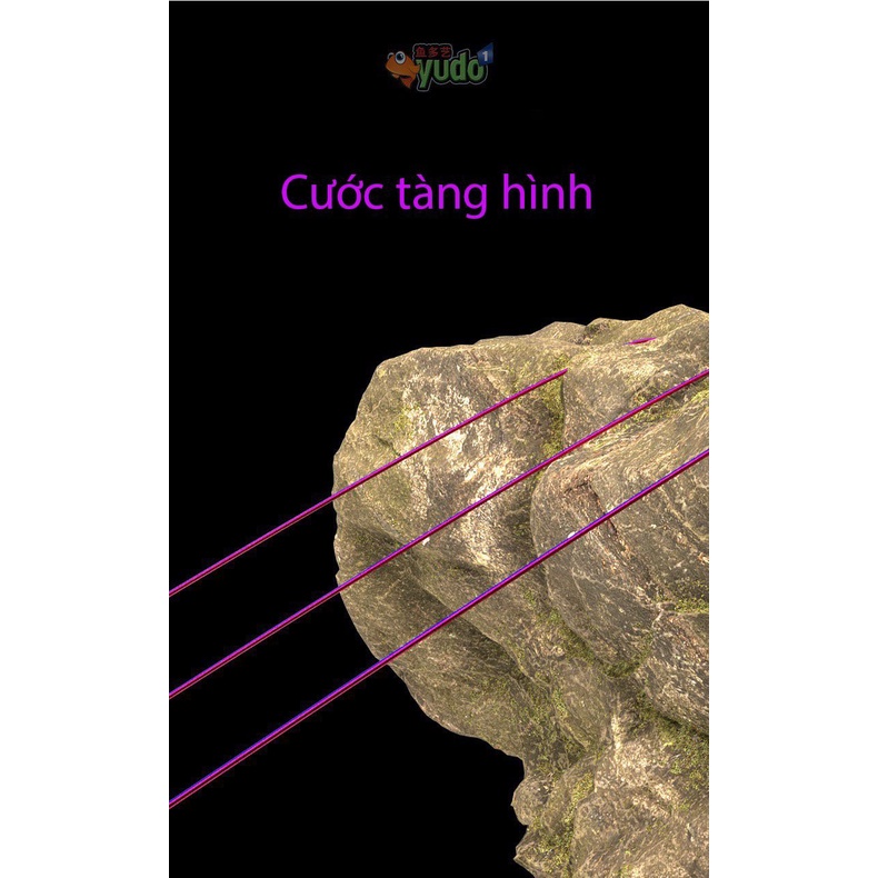 Cước câu cá tàng hình dài 100m dây cước PE DYNEEMA đủ size tải cá tốt