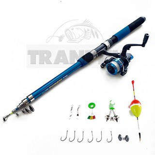 Bộ cần câu rút cacbon shimano