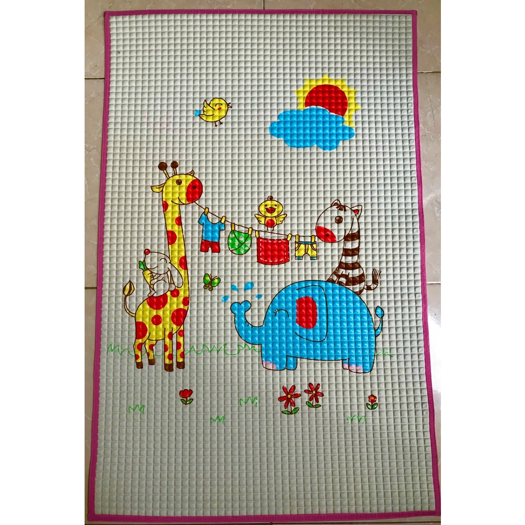 Tấm lót cao su non Pureen ( nệm nước / chiếu mát ) chống thấm tốt cho bé size 90 x 60 cm, made in Malaysia