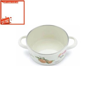 Bộ 3 Nồi Tráng Men Hoa Văn