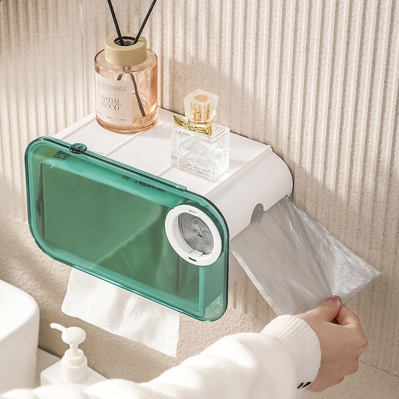 QQ Giá Đỡ Cuộn Giấy Vệ Sinh Gắn Tường Tiện Dụng