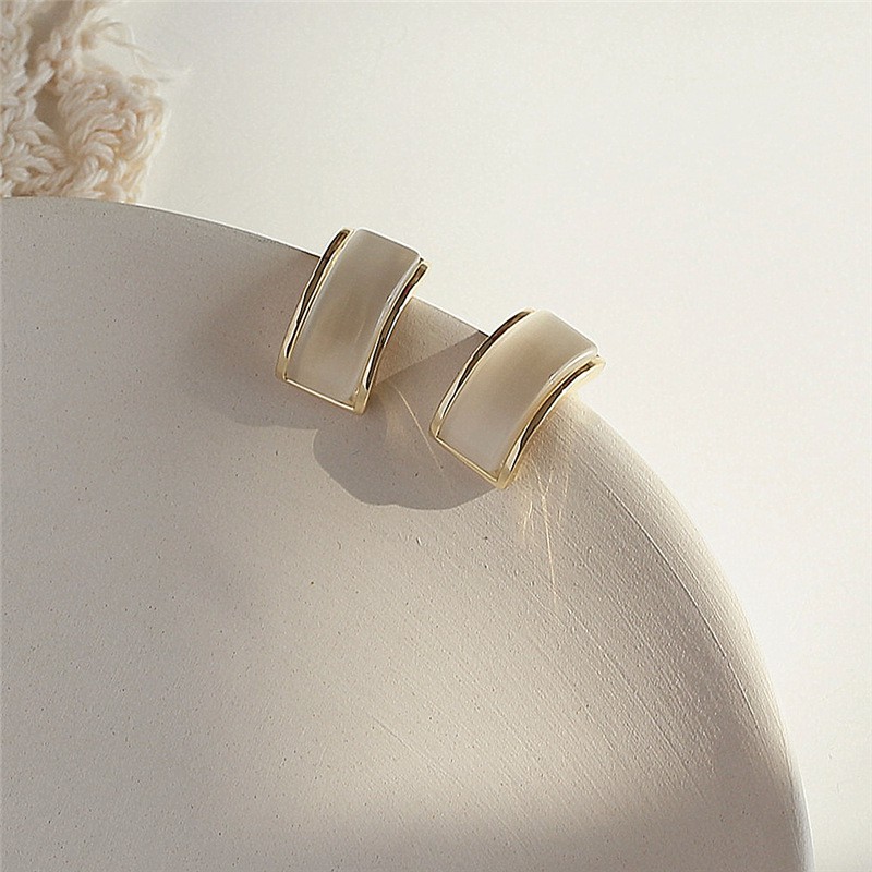 Hoa tai mạ bạc 925 phong cách Hàn Quốc thời trang dành cho nữ