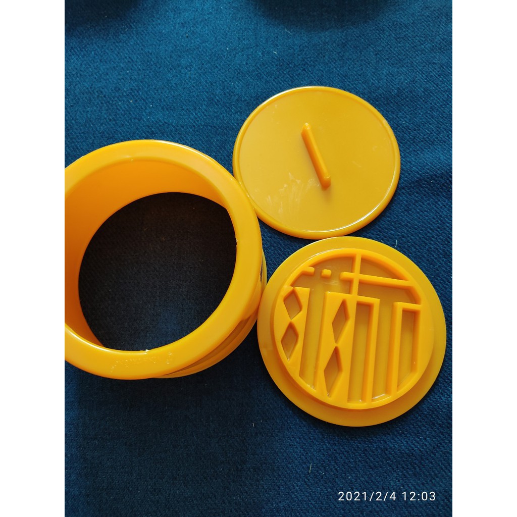 KHUÔN XÔI TRÒN CHỮ PHƯỚC - LỘC - THỌ- HỶ - HOA HỒNG  12 CM