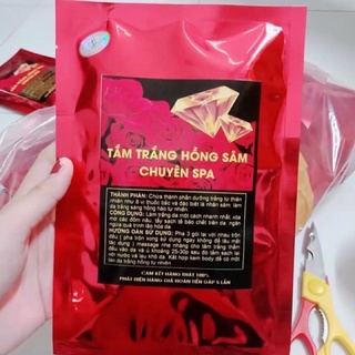 Tắm Trắng Hồng Sâm chuyên Spa