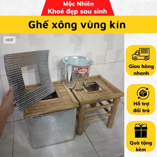 Ghế xông | chậu xông hơi vùng kín sau sinh