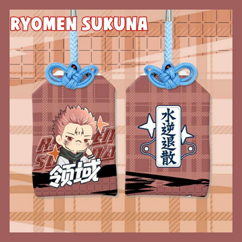 ĐẶT TRƯỚC | Omamori cầu may mắn Nhật Bản anime Jujutsu kaisen