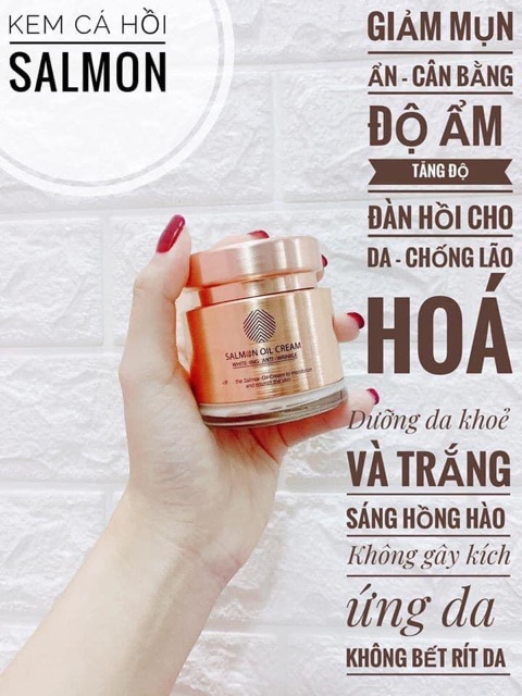 KEM DƯỠNG CÁ HỒI SALMON OIL CREAM