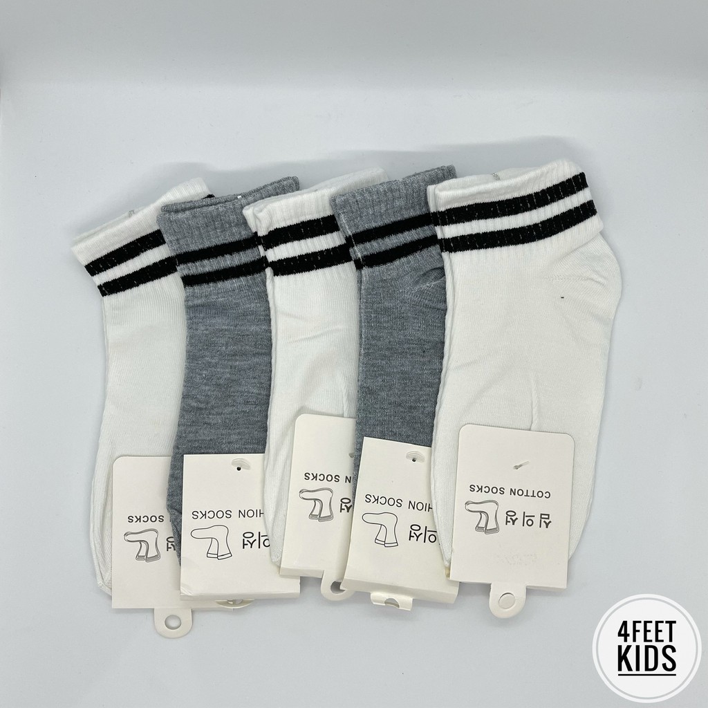 Set 5 -10 tất cho bé trai từ 12-15 tuổi, tất thấp cổ và cao cổ với chất liệu cotton giữ ấm tốt, nhẹ và không mồ hôi