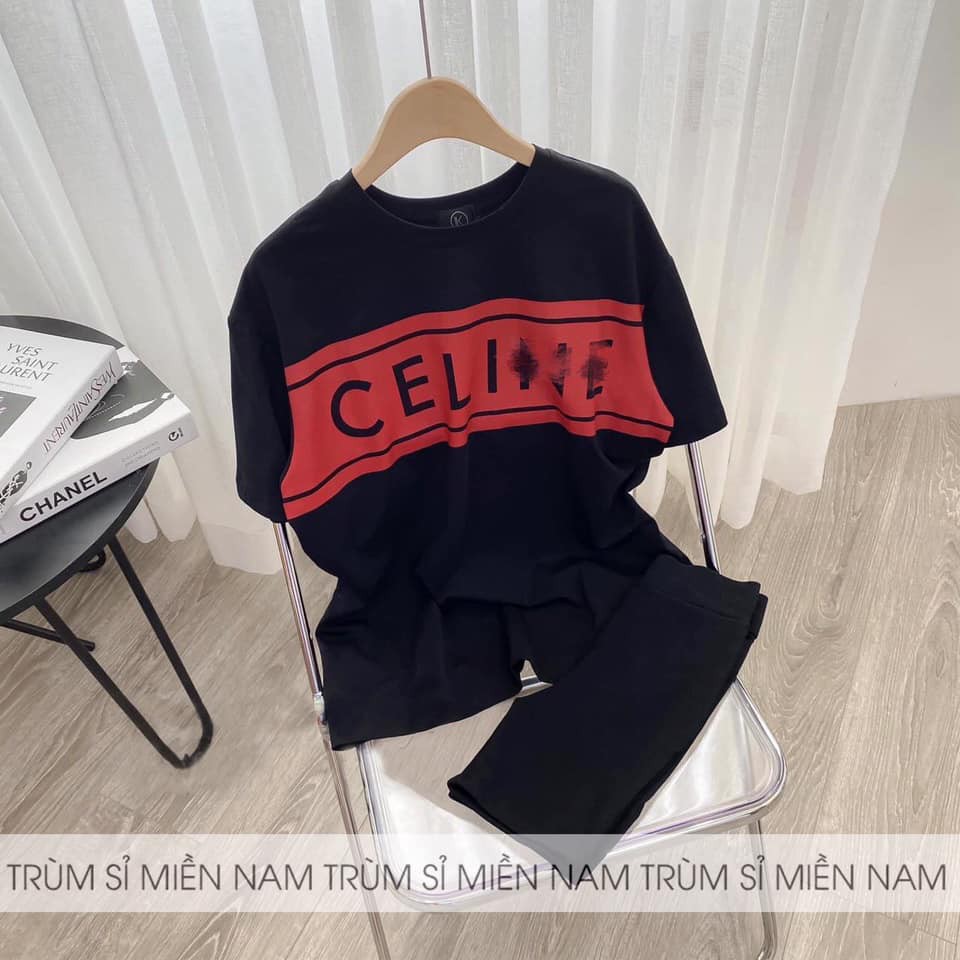 Đồ bộ lửng cao cấp thun cotton 100% -đơn giàn ,3 màu TRẮNG ,ĐEN ,ĐỎ -PP170 | BigBuy360 - bigbuy360.vn
