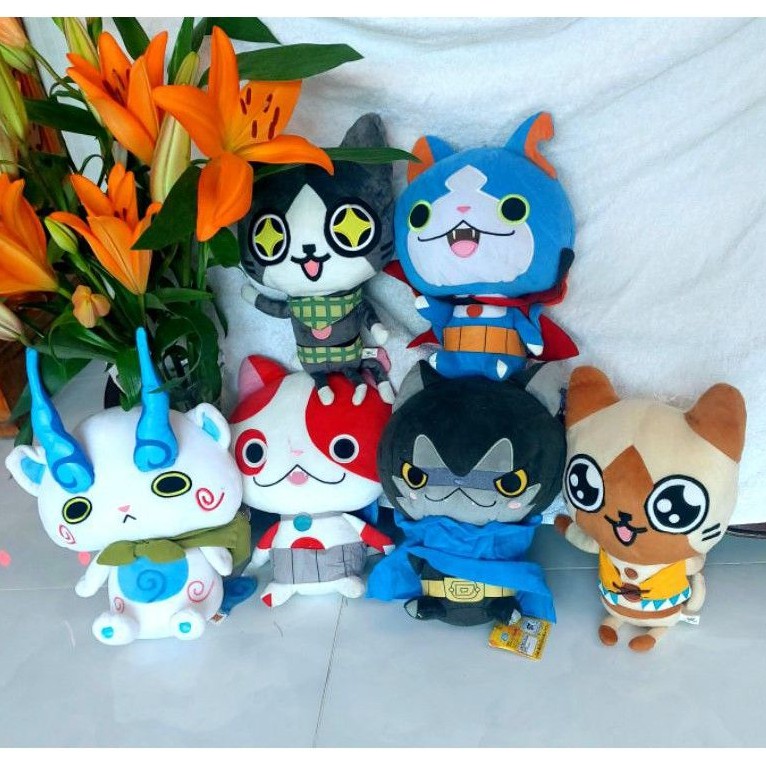 Gấu bông mèo nhiều màu