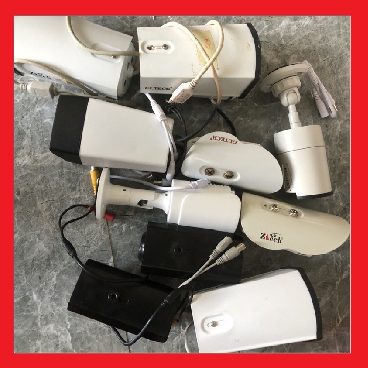 Camera ngoài trời 1.0M - 2MP - Quan sát rõ ngày và đêm - Nhiều thương hiệu Giao Ngẫu Nhiên