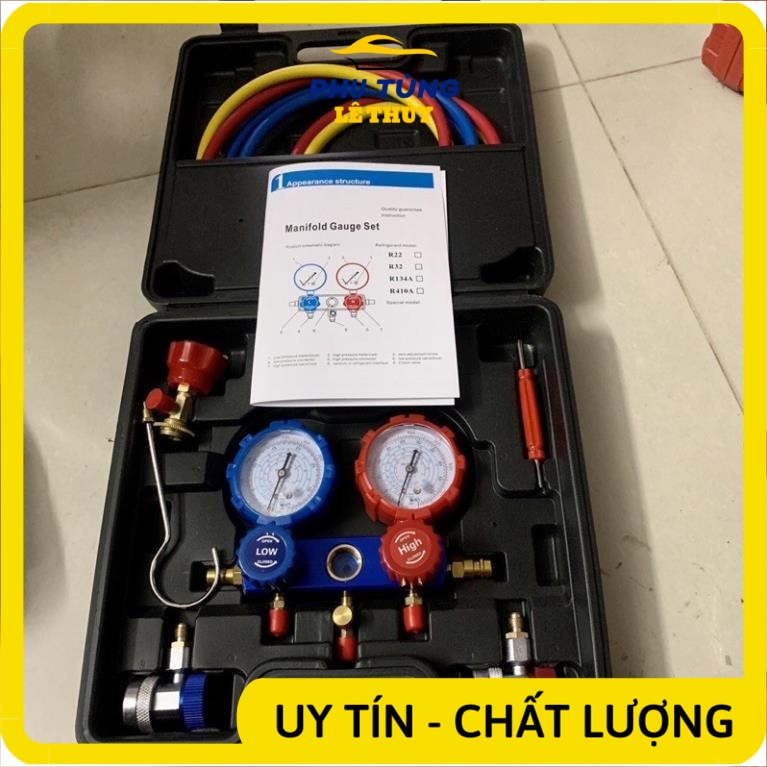 Thiết Bị Nạp Ga Đôi Điều Hoà Ô TÔ R134A Vật Tư Điện Lạnh Ngành Ô TÔ