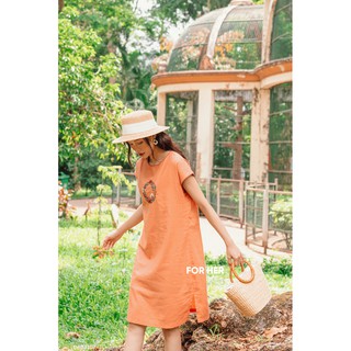 Đầm thêu suông DA0310