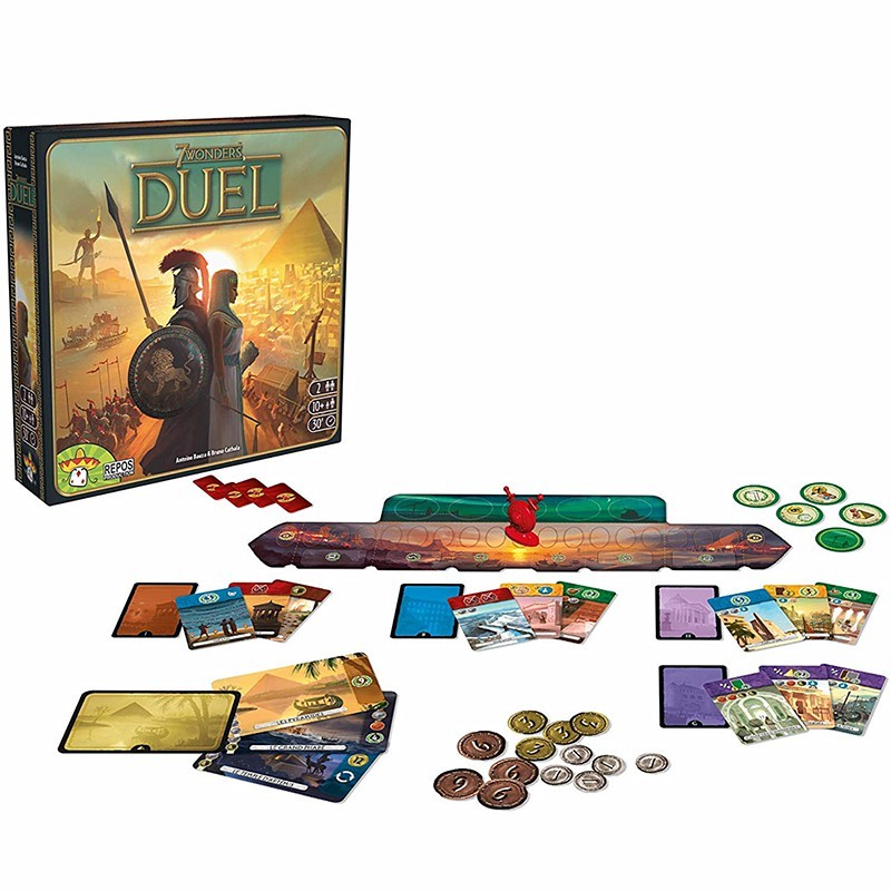7 Wonders: Duel Board Game Bộ Bài Trò Chơi 7 Người
