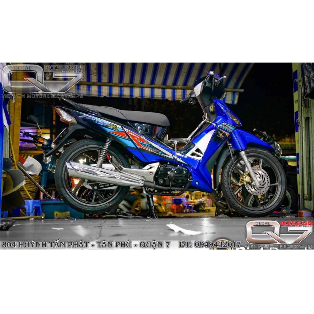 TEM RỜI FUTURE X XANH ĐEN