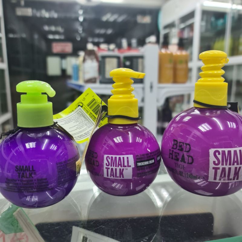 [Mẫu Mới] Gel giữ nếp tóc uốn Tigi Bed Head Small Talk tím 125ml - 240ml | BigBuy360 - bigbuy360.vn