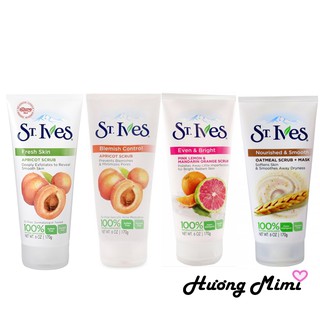 Sữa rửa mặt tẩy da chết St.Ives Scrub