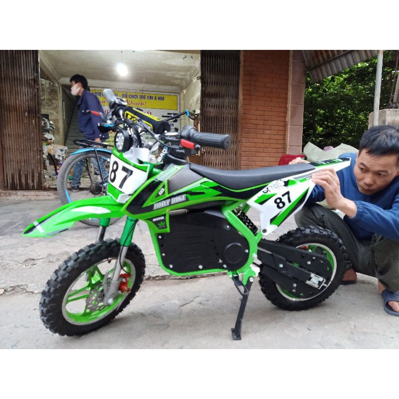 Xe cào cào mini chạy điện bình 36v - 500w- a hìu Q7