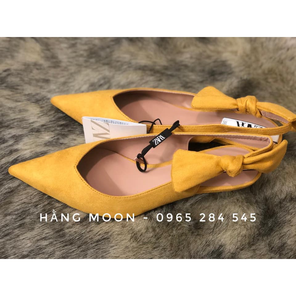 Giày nơ Zara 7230/001/090 hàng về trả order khách
